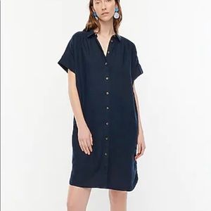 J.Crew Irish Linen Shirtdress